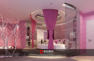 新鄉(xiāng)酒店裝修設計公司京創(chuàng)主題酒店裝修房間效果圖